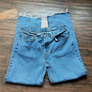 George 100% cotton jeans with distressed ends